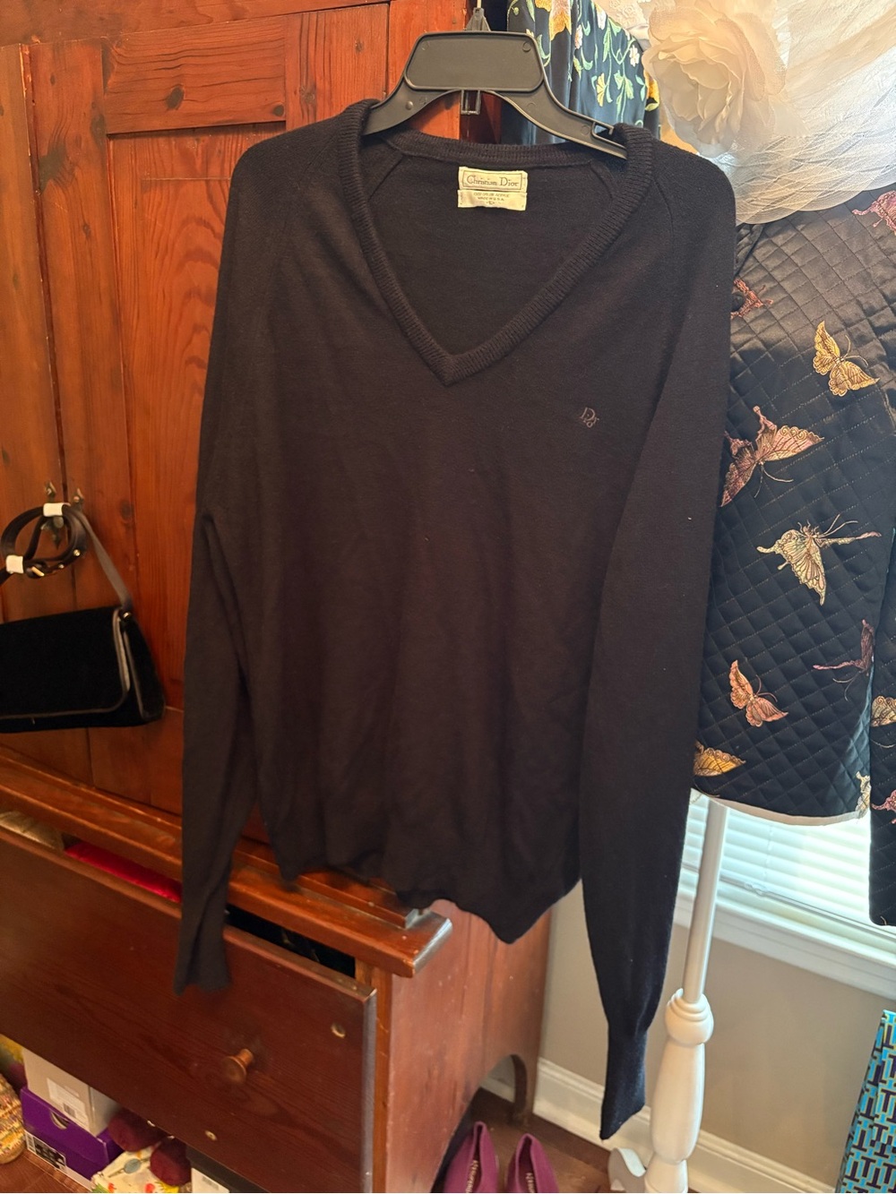 Christian Dior V-Neck Sweater